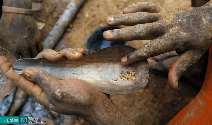  استخراج طلا در ساحل عاج