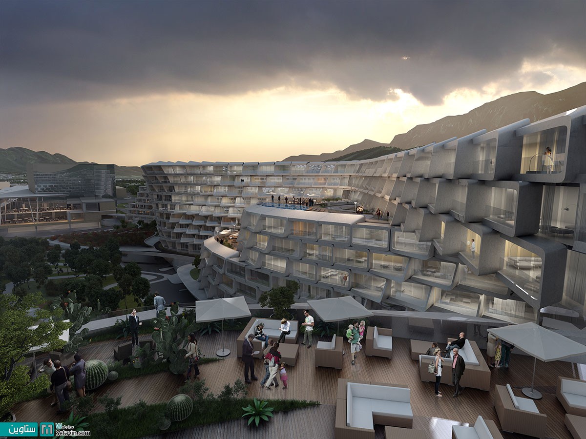 پروژه عظیم مسکونی Esfera City Center  , اثر زاها حدید
