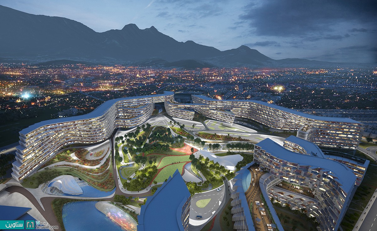 پروژه عظیم مسکونی Esfera City Center  , اثر زاها حدید