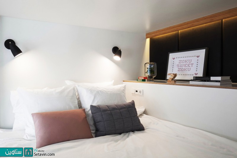 فضای خواب سوئیت اعجاب انگیز هتلی در آمستردام