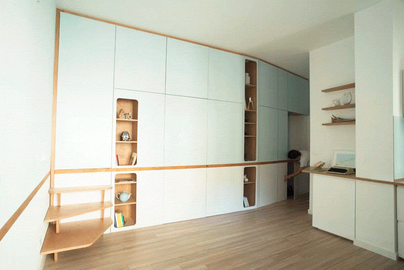 طراحی متفاوت آپارتمانی کوچک در Liguria ایتالیا