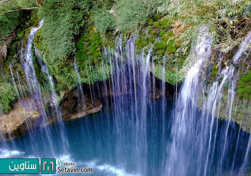 عجيب ترين و ترسناک ترين آبشار ايران