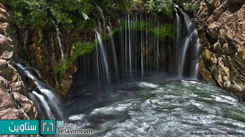 عجيب ترين و ترسناک ترين آبشار ايران