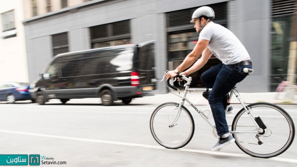 شارژ موبایل بارکاب زدن هنگام دوچرخه سواری